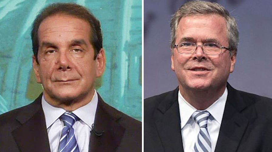 Charles Krauthammer on Jeb Bush breaking his silence