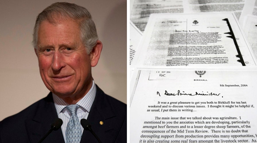 Prince Charles' 'black spider' letters to be made public
