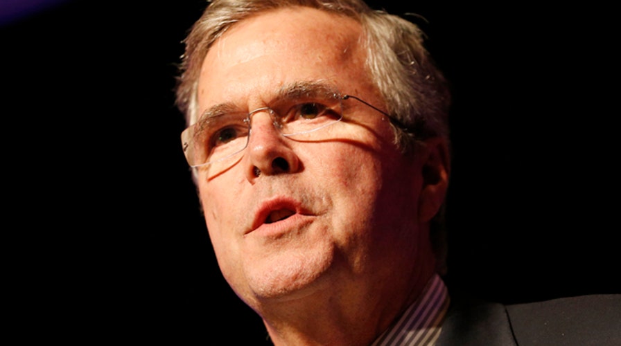 Did Jeb accidentally announce his candidacy for president?