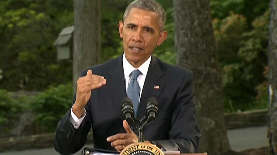 President Obama comments on Syria