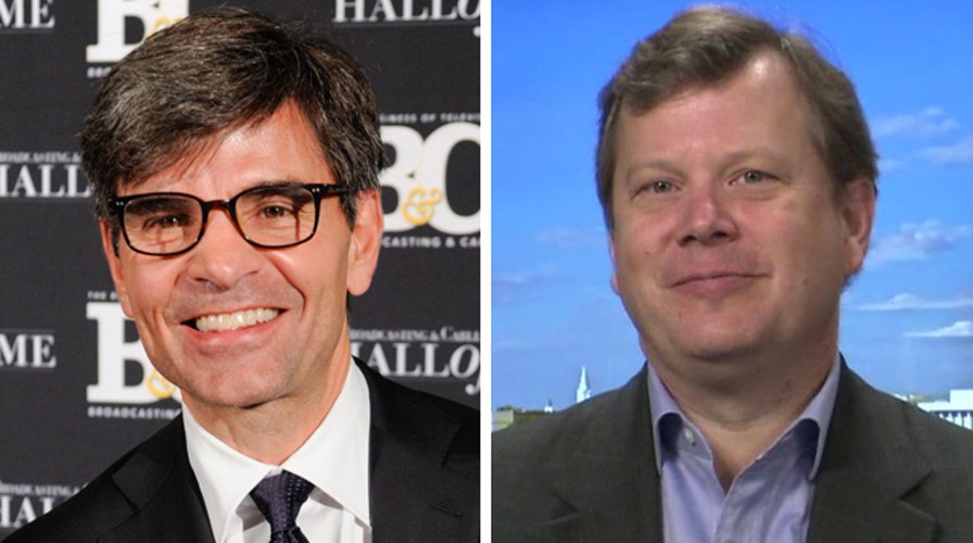 Peter Schweizer reacts to George Stephanopoulos' apology