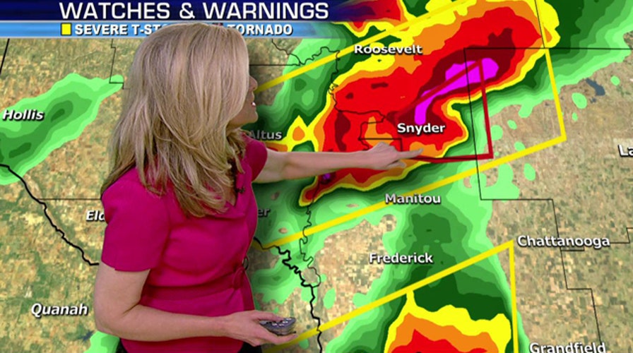 Tornado warnings issued in several states