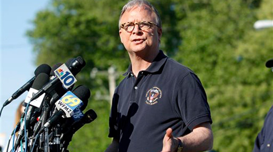 NTSB and FBI will meet to discuss reports object hit train 