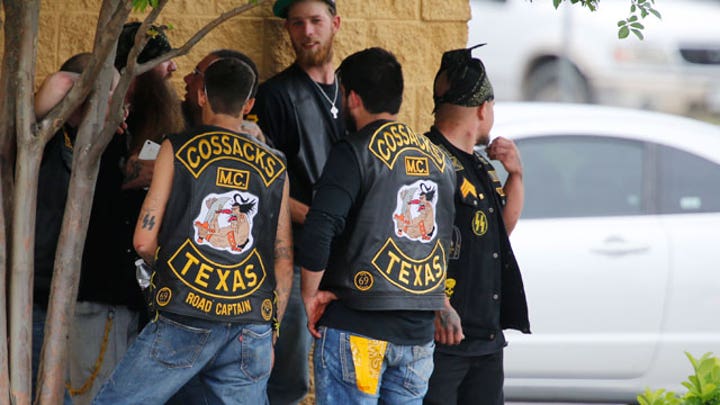Motorcycle gang violence in Texas