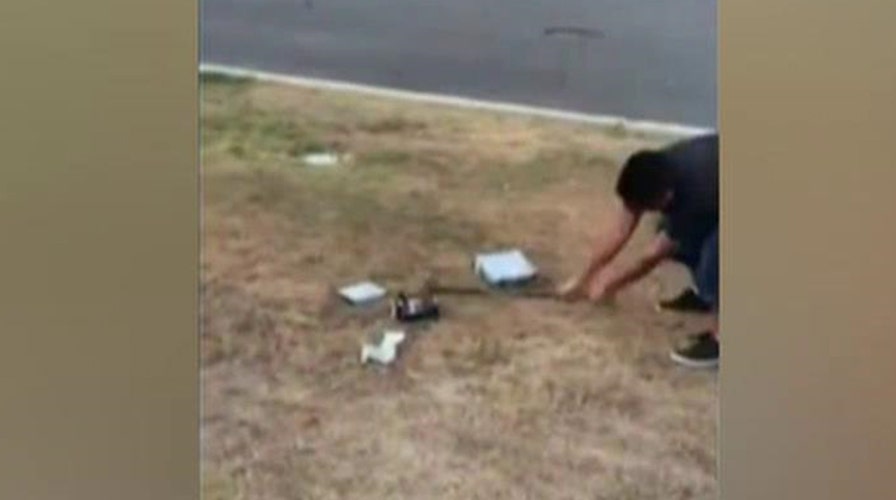 Father tells son to smash Xbox after poor grades in school