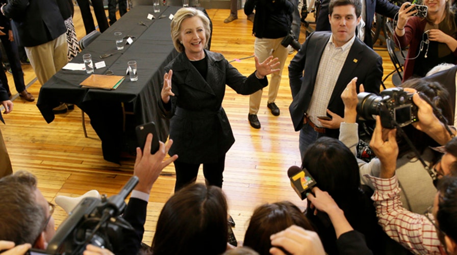 Hillary Clinton breaks silence, answers reporters' questions