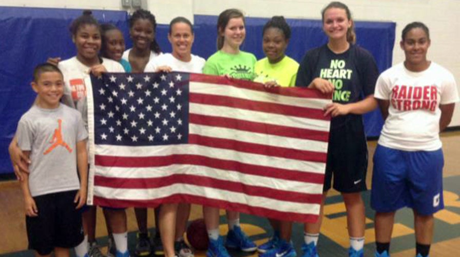 Proud American: 'Flag of Freedom's Nation' project