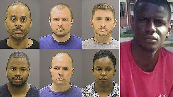 Six Baltimore officers indicted in Freddie Gray's death