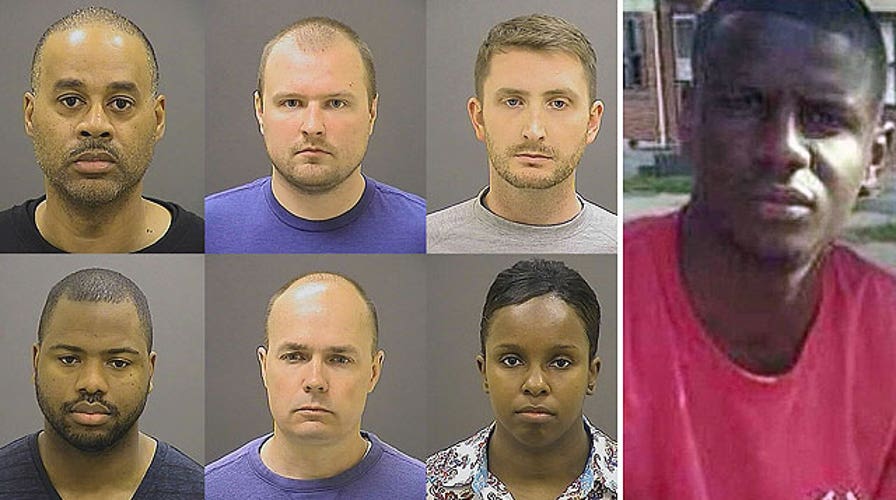 Six Baltimore officers indicted in Freddie Gray's death