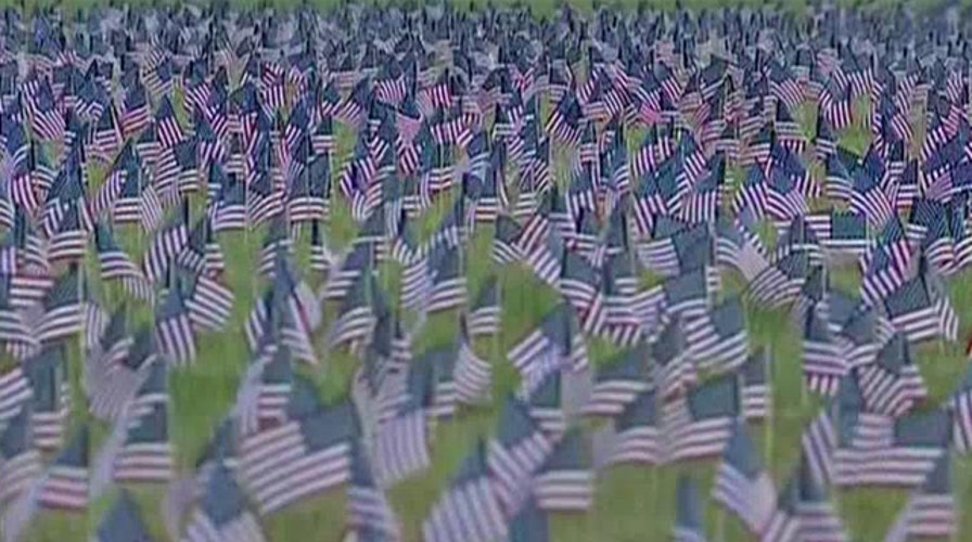 Touching tribute to nation's fallen heroes