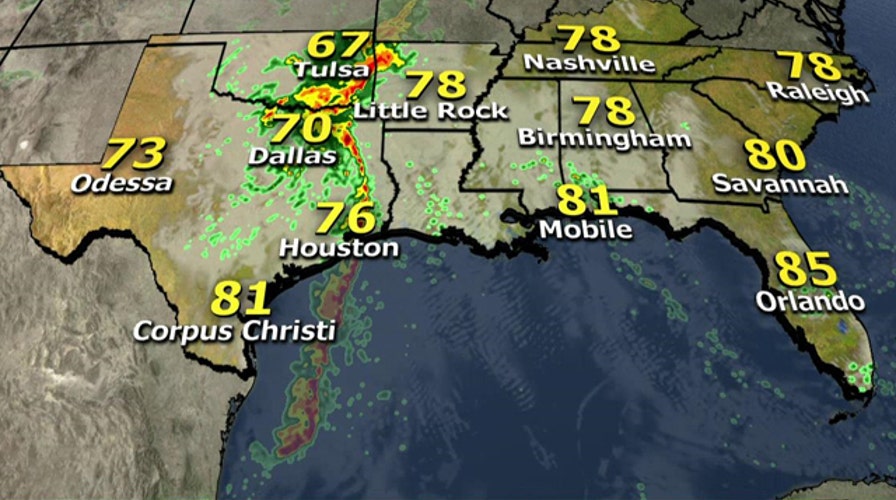 National forecast for Sunday, May 24
