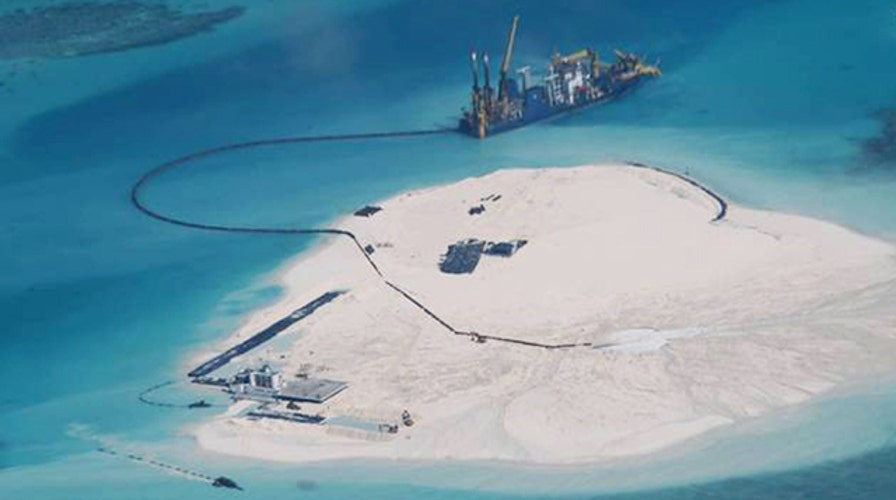 Pentagon skeptical of China's island-building
