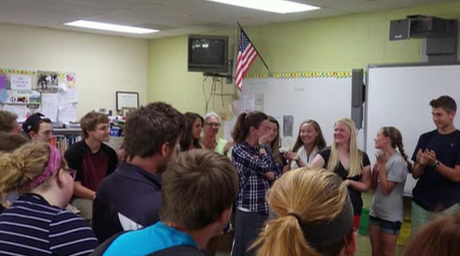 Seniors give trip money to principal diagnosed with cancer