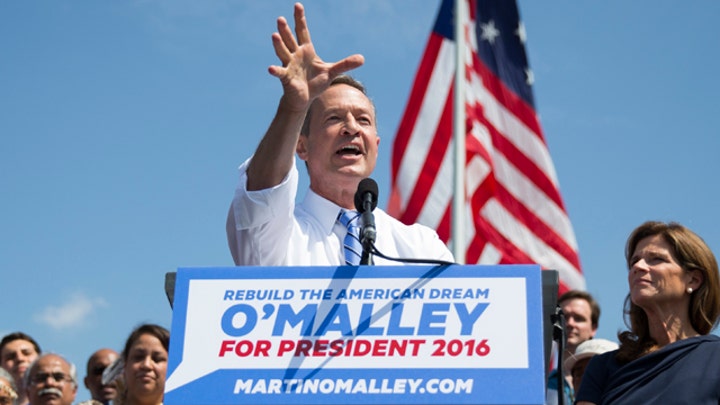 Former Maryland governor Martin O'Malley announces 2016 bid
