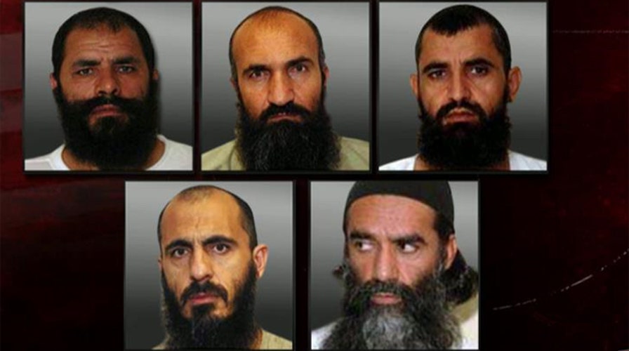 Plan to prevent the 'Taliban 5' from rejoining the fight?