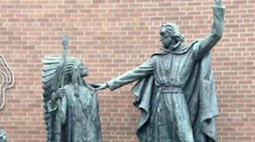 Catholic school removes statue of white priest