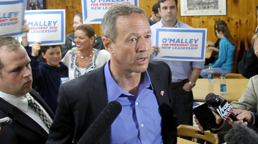 Martin O'Malley begins campaigning in Iowa and New Hampshire