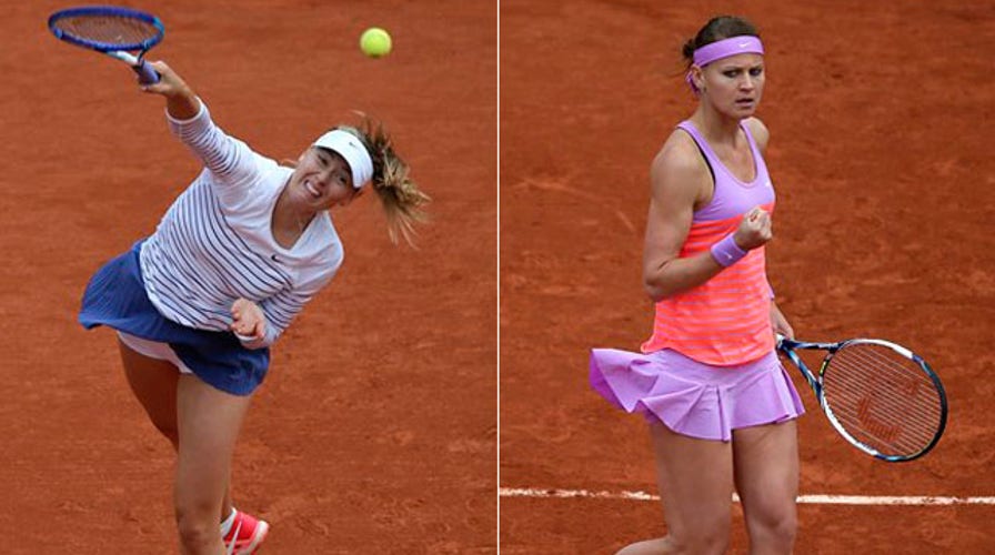 Tennis stars raise eyebrows with racy outfits