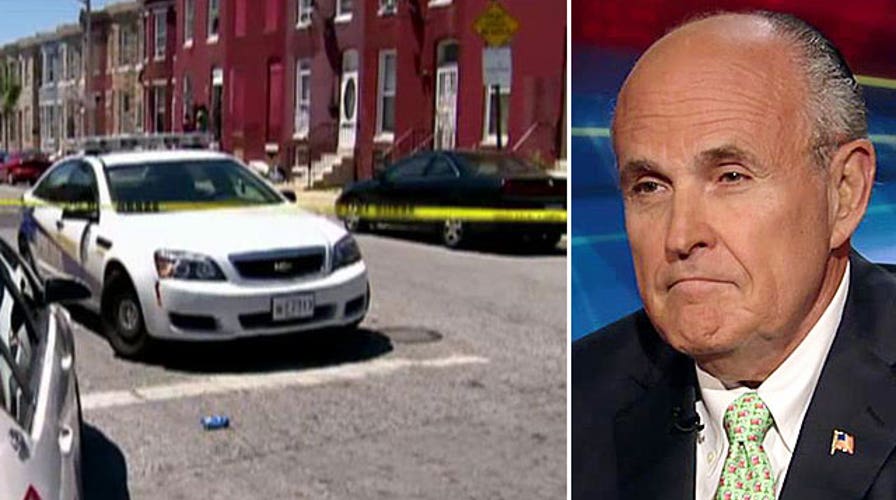 Rudy Giuliani on Baltimore's surge in homicides