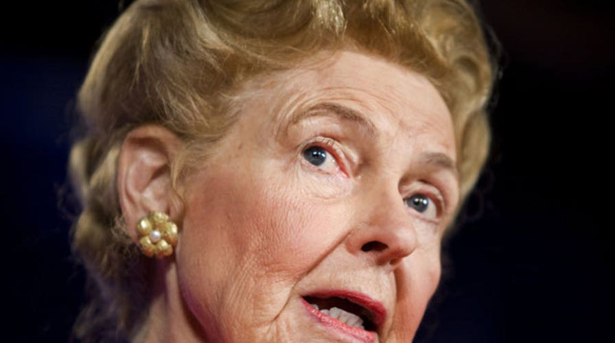 Alan Colmes and Phyllis Schlafly