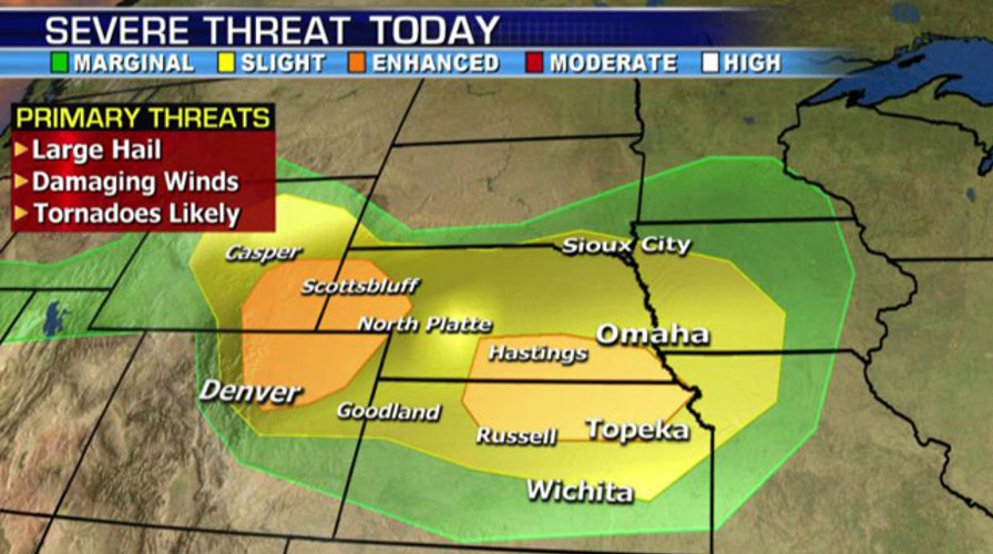 National forecast for Wednesday, June 3