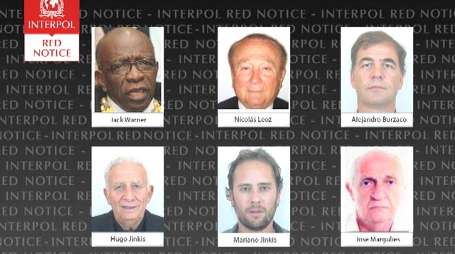 Interpol issues 'red notice' for 6 linked to FIFA probe