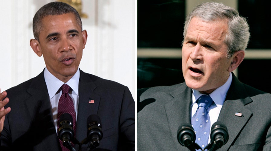 Poll: George W. Bush more popular than President Obama