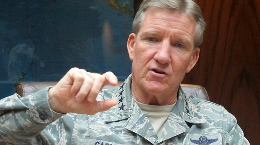 General: US used social media post to target ISIS building