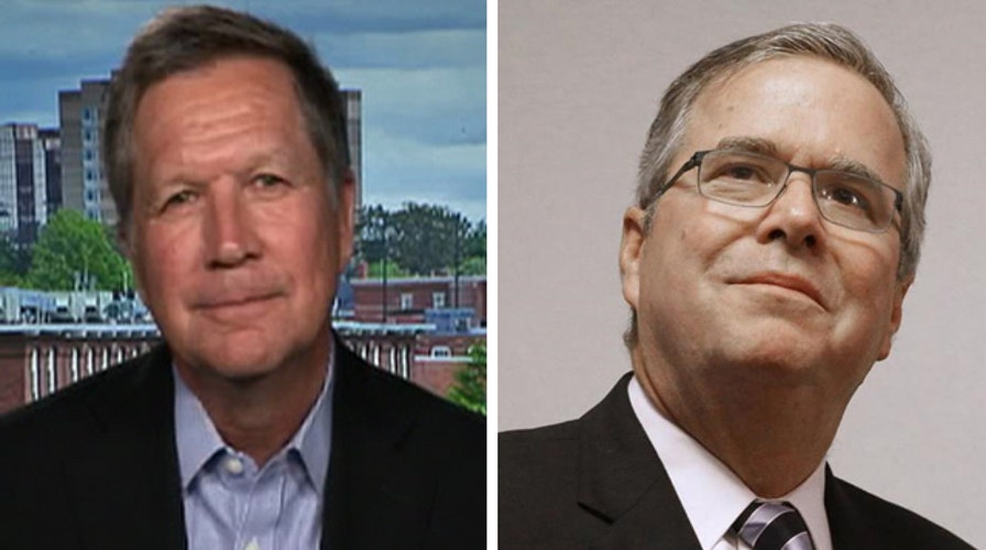Kasich on why Bush has left the door open for him to run