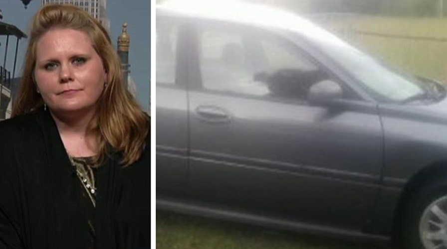 Stranger buys struggling mother a car