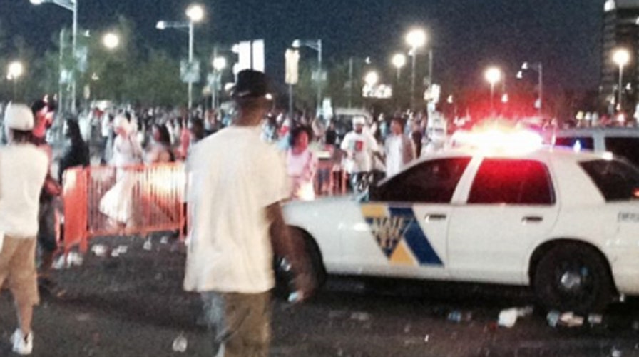 Arrests made as crowd turns rowdy outside New Jersey concert