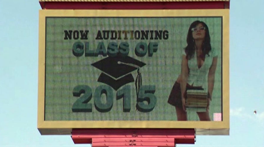 Controversy over strip club's help wanted sign