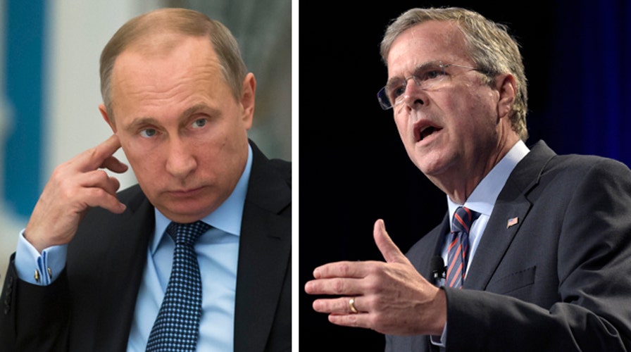 Jeb Bush planning tough talk on Putin during Europe trip