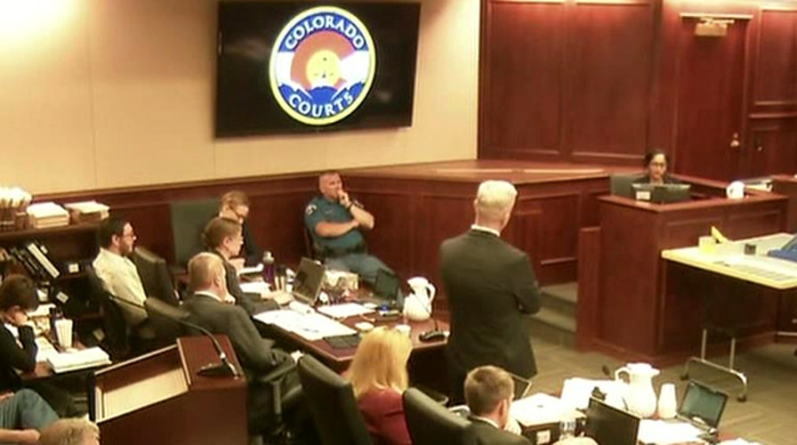 Holmes' ex-girlfriend testifies at movie massacre trial
