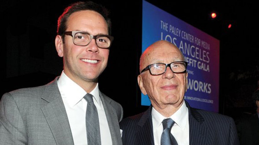 Rupert Murdoch giving CEO position to son James Murdoch