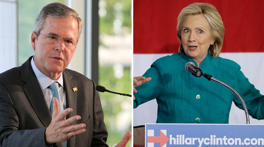 Compassion card: Clinton, Bush set tone for 2016 race