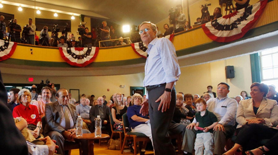 Jeb Bush makes first stop on 2016 campaign trail