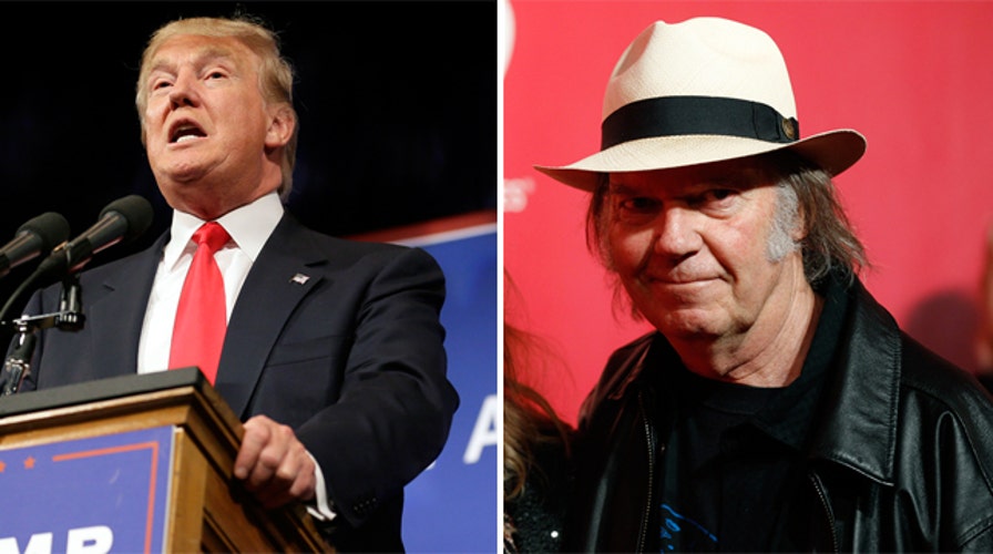 Neil Young doesn’t like Donald Trump using his song
