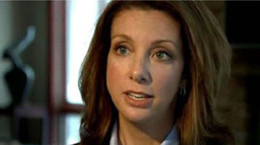 Alan Colmes and Shannon Watts 