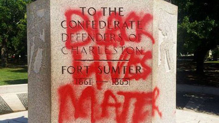 Confederate statues vandalized nationwide