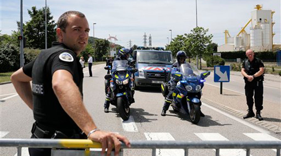 Man beheaded outside factory in France
