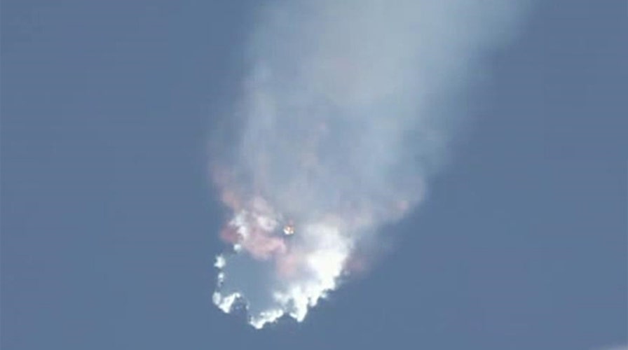 Unmanned SpaceX craft explodes shortly after takeoff
