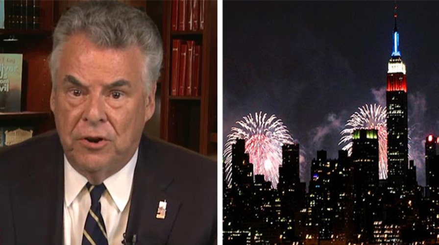 Rep. Peter King sounds off about July 4th terror warnings