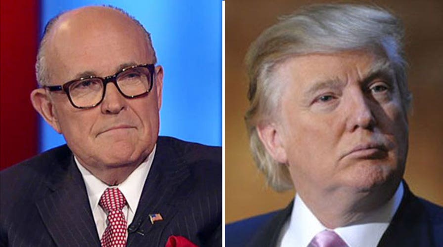 Rudy Giuliani weighs in on the Donald Trump debate