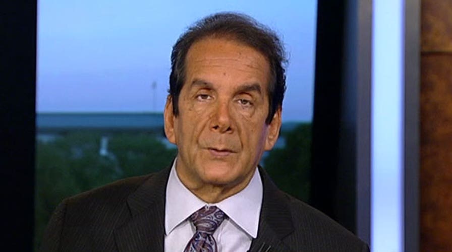 Krauthammer: Clinton engaged in “a fake campaign”