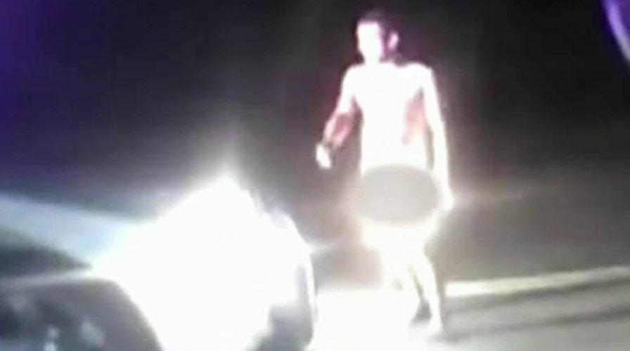 Naked man steals New Mexico deputy's patrol car