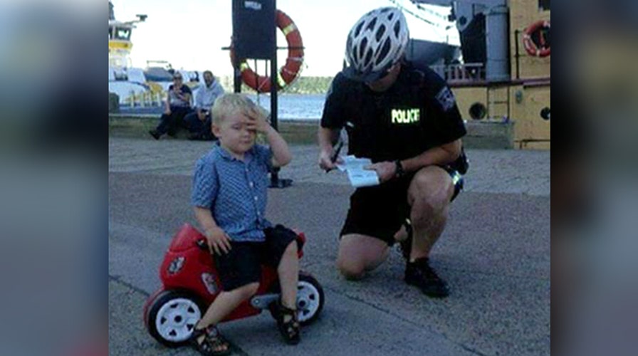 Toddler ticketed: 3-year-old written up for illegal parking?