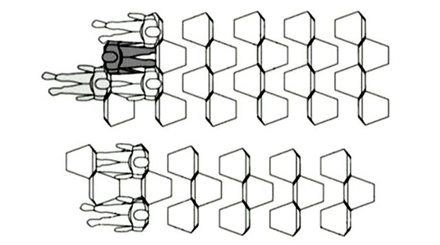 Middle seat faces neighbors: Worst airline idea ever?