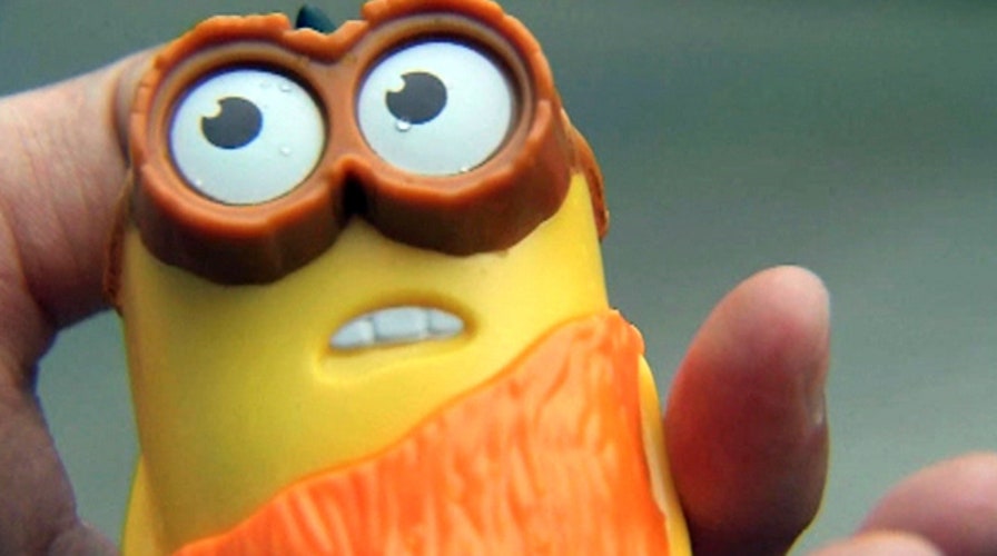 Foul-mouthed McDonald's 'Minions' Happy Meal toy?