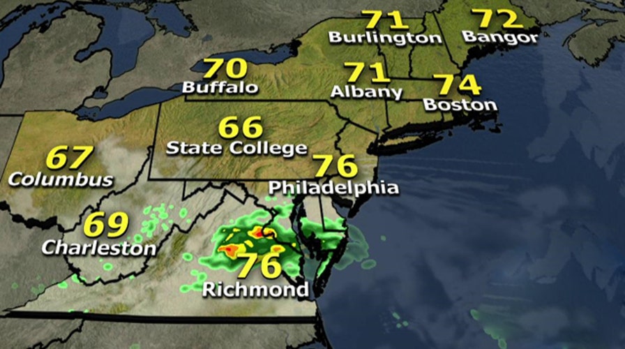 National forecast for Saturday, July 11